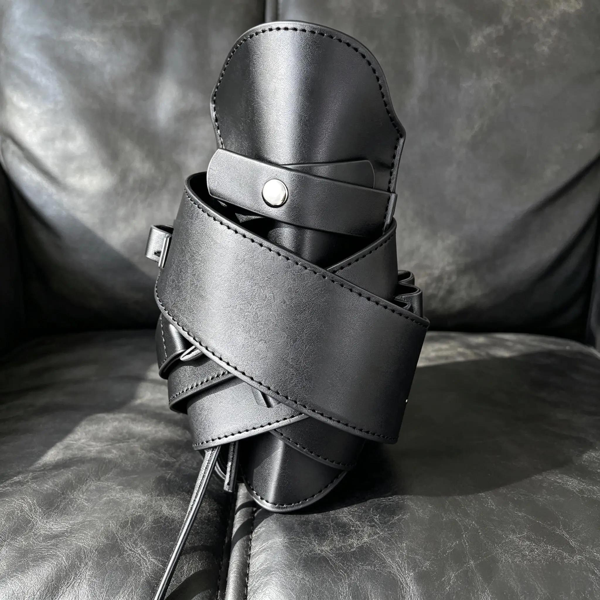 Étui à pistolet de cowboy western, étui à pistolet vintage en cuir PU pour cosplay et costumes d'ext