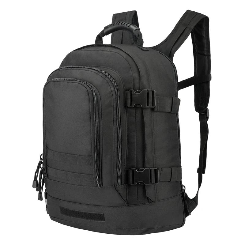 Sac à Dos de Chasse 60L Homme, Randonnée et Camping 3 Poches, Souple pour