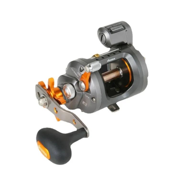 Okuma-Moulinet de pêche sur glace, eau froide
