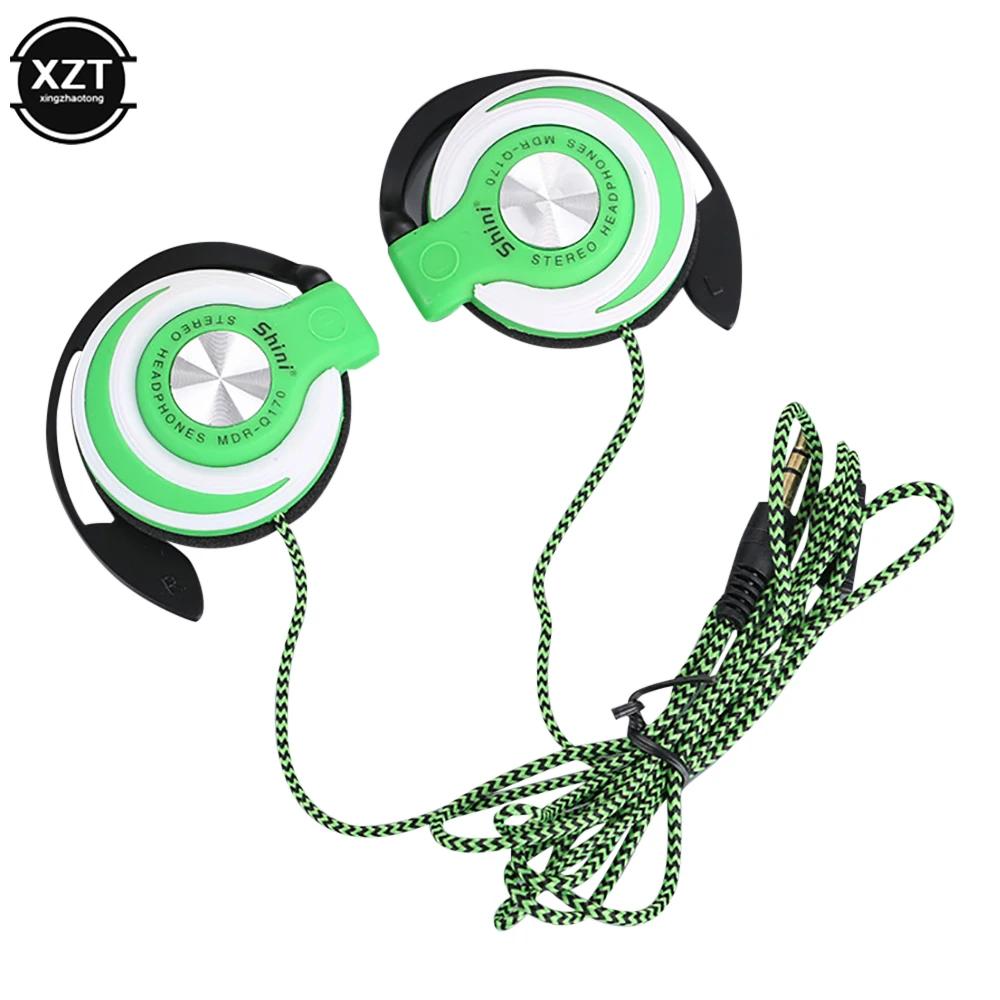 Casque filaire HiFi RapBass, casque supra-auriculaire, crochet d'oreille réglable, écouteurs de musi
