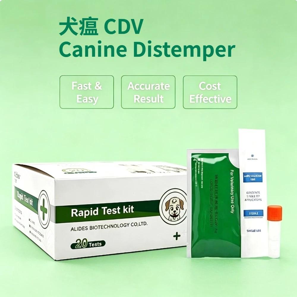 Détection du parvovirus canin CPV CDV FPV CCV FCV FHV-1 TOXO RV Carte de test du parvovirus Kit de t