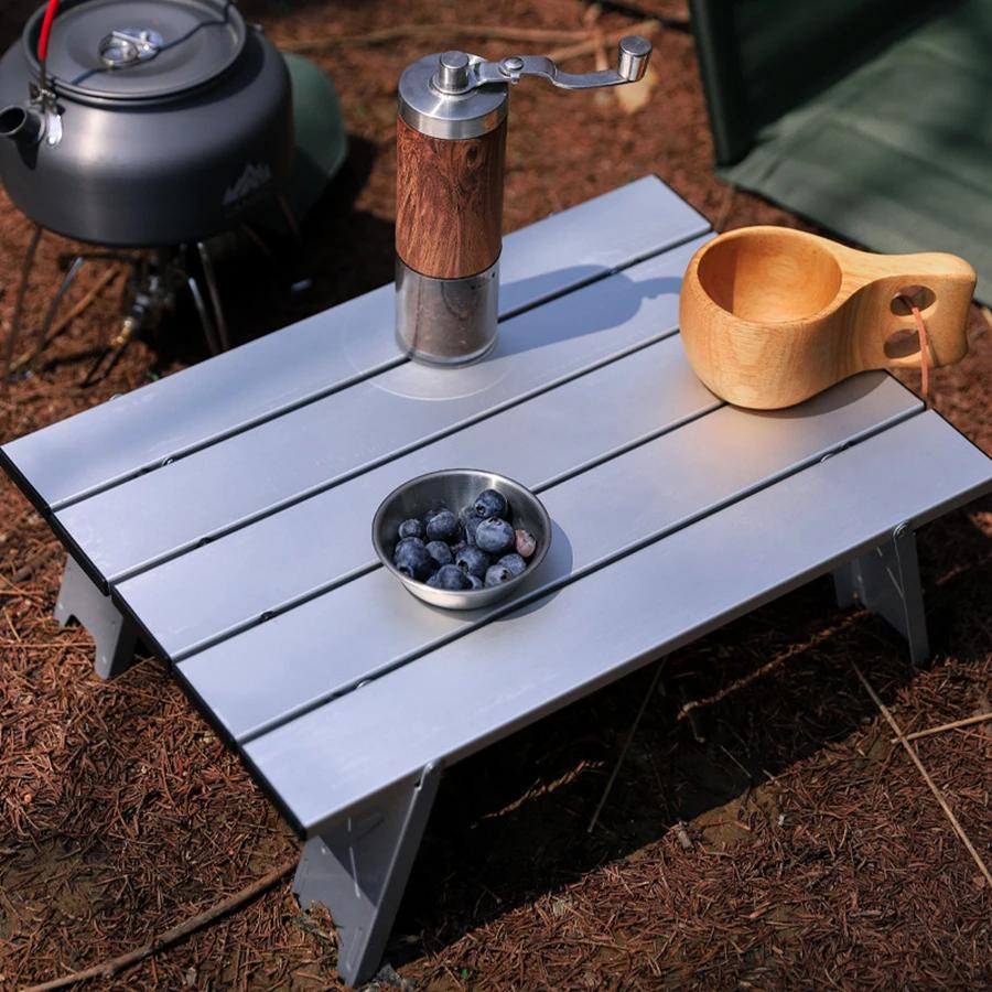 Mini table de camping pliable portable, ultraléger, camping en plein air, voyages, plage, pique-niqu