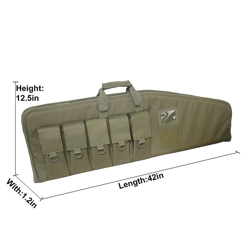 Sac à dos étui fusil air comprimé 42 pouces pour chasse et Airsoft sniper pratique