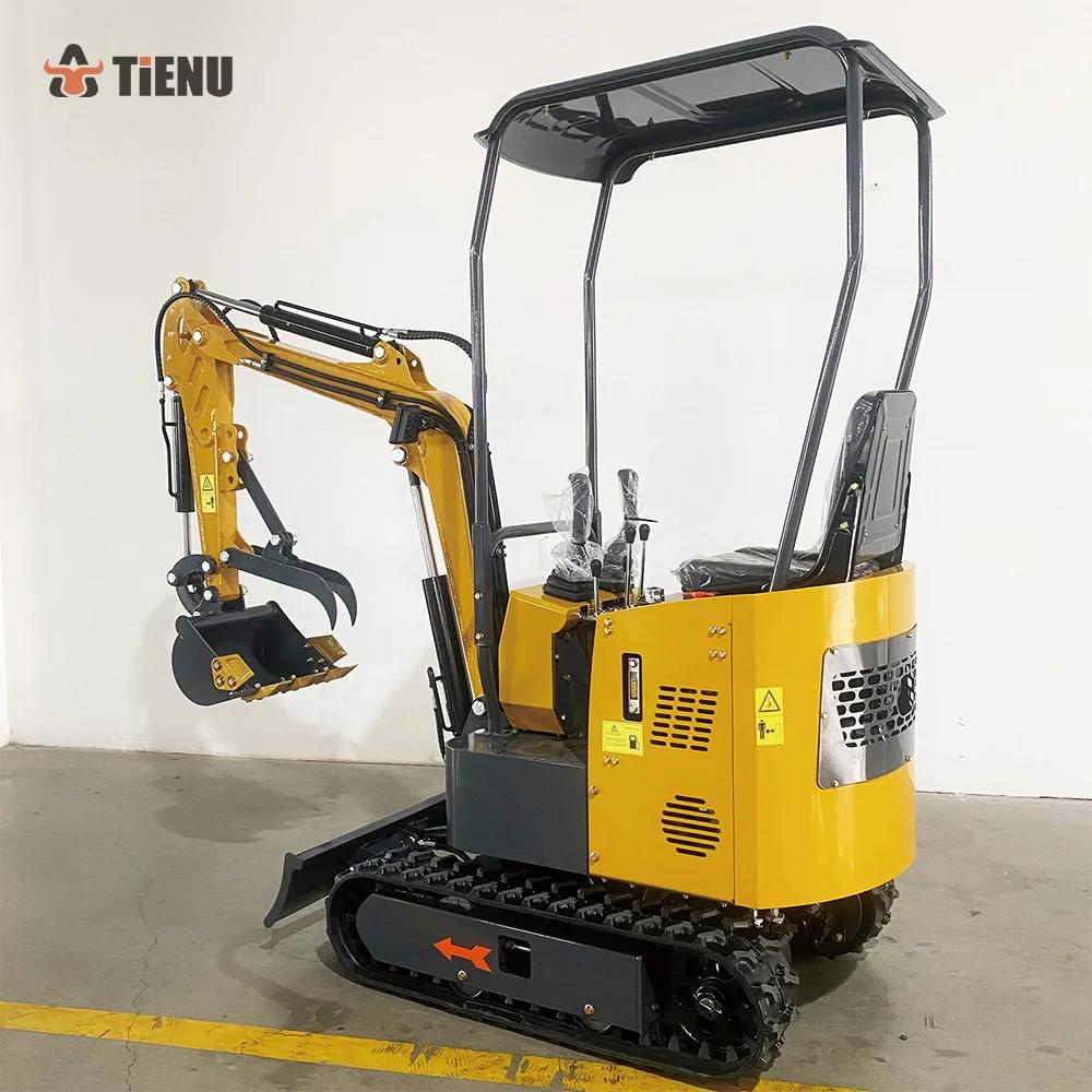 Machines de construction, petite pelle hydraulique, ensacheuse, micro-excavatrices avec climatisatio