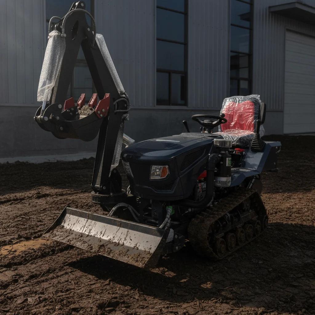 Tracteur agricole à chenilles professionnel en promotion, équipement durable pour le travail du sol 