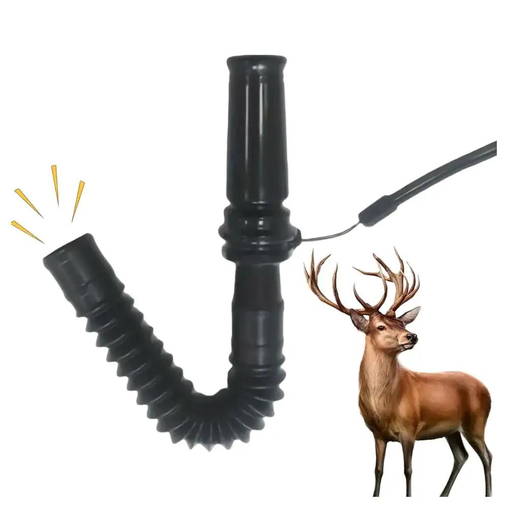 Appel de chasse au cerf avec cordon, portable, pour la chasse en extérieur, appel réaliste pour cerf