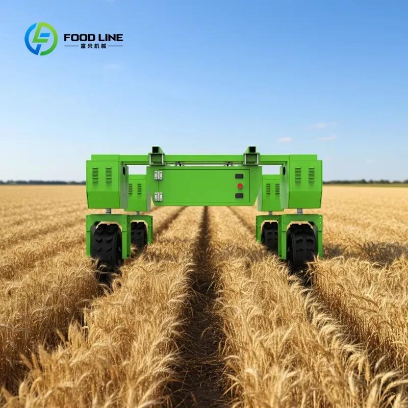 Robot agricole personnalisé pour la récolte, le semis et le désherbage au laser – Plateforme robotiq