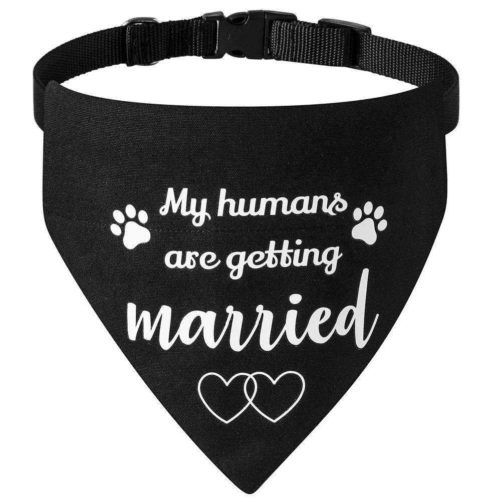 Bandana pour chien et chat Sucado, idéal pour les mariages et les fêtes, bandana réglable pour chien