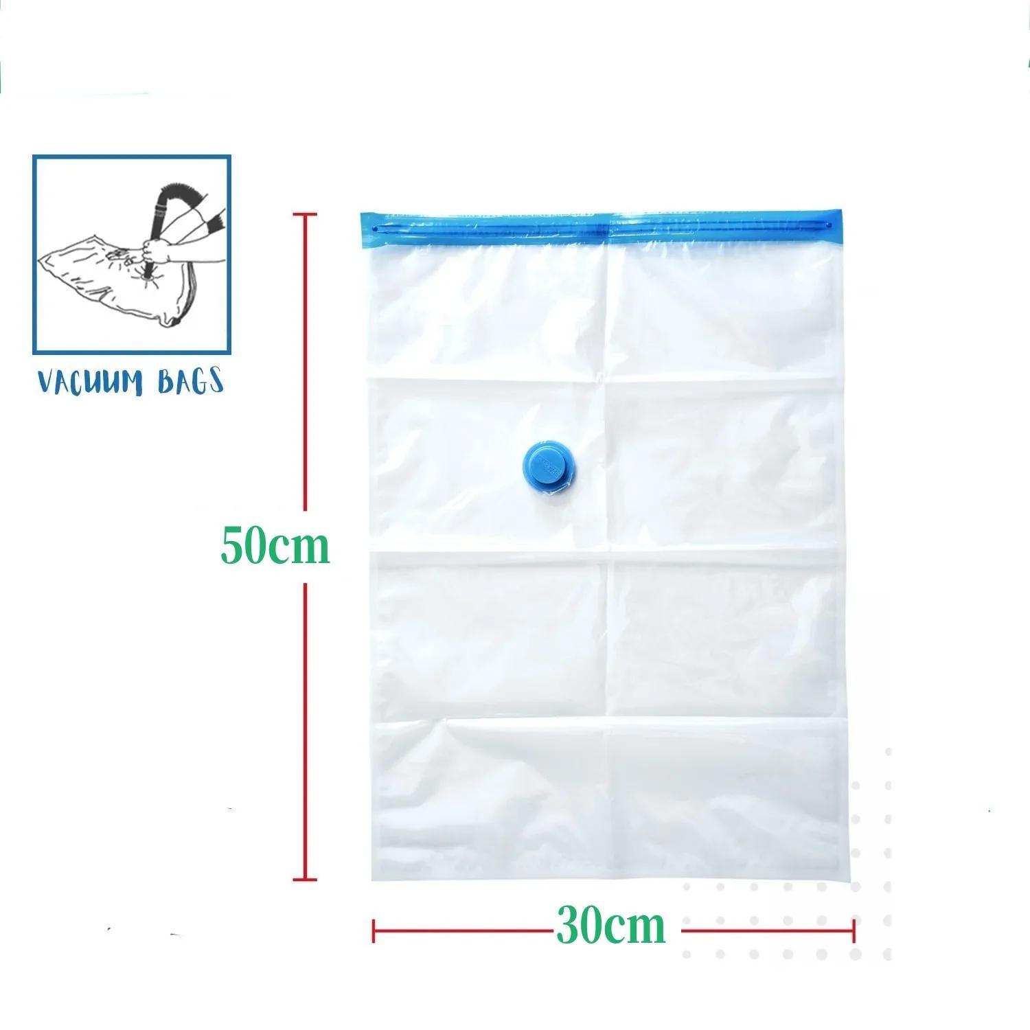 Sacs de rangement sous vide, sacs de rangement sous vide peu encombrants, sacs scellés sous vide pou