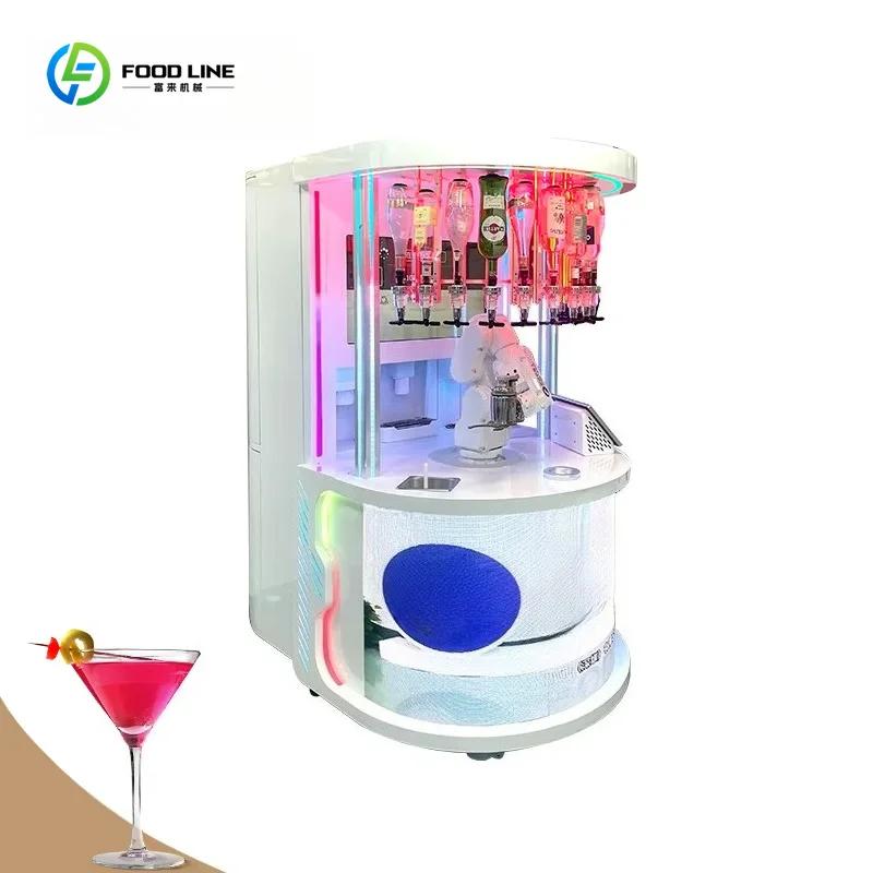 Machine à Boissons Commerciale Personnalisée, Barman Robotique Alimenté par l'IA, Équipement de Vent