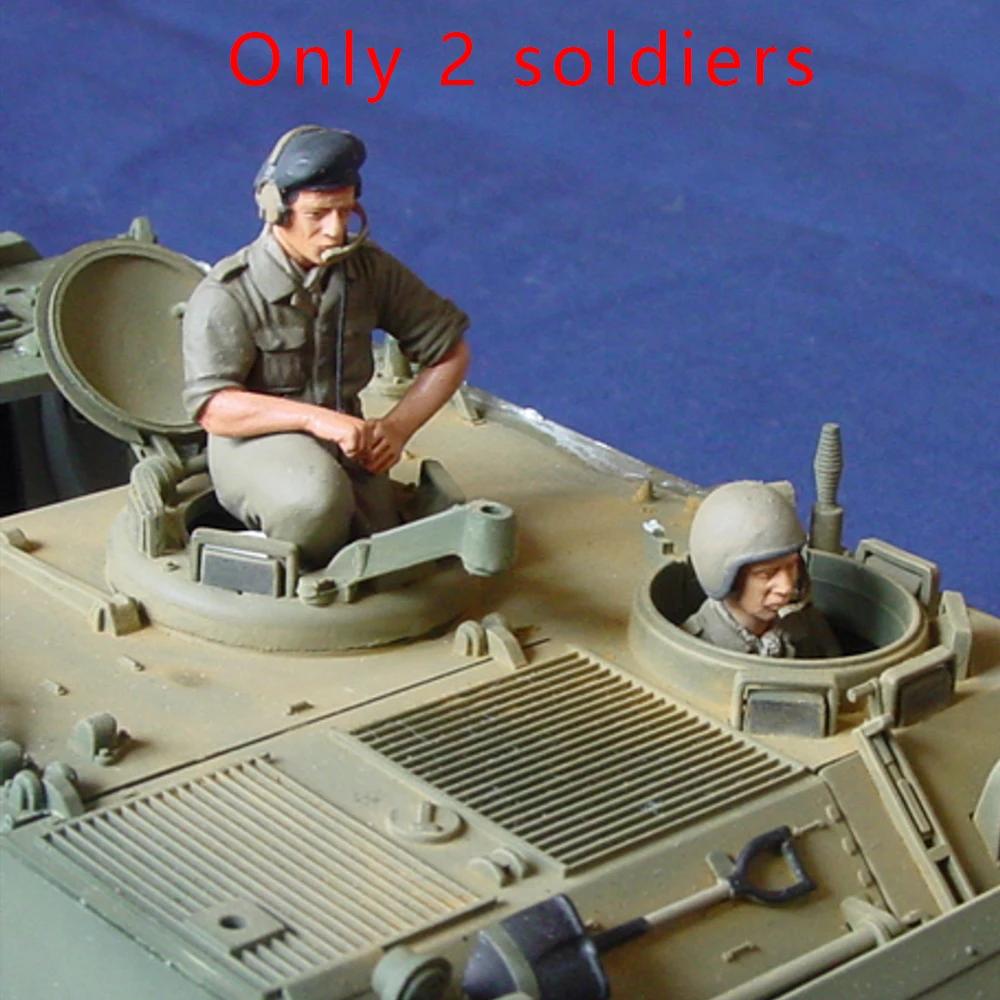 Équipage australien APC du Vietnam, 1/35, 2 figurines, figurine de soldat en résine, thèmes militair