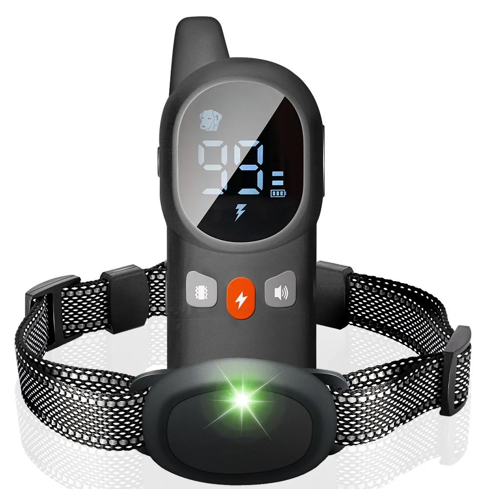 Nouveau collier de dressage pour chien - anti-aboiement - collier à choc électrique - alerte par vib