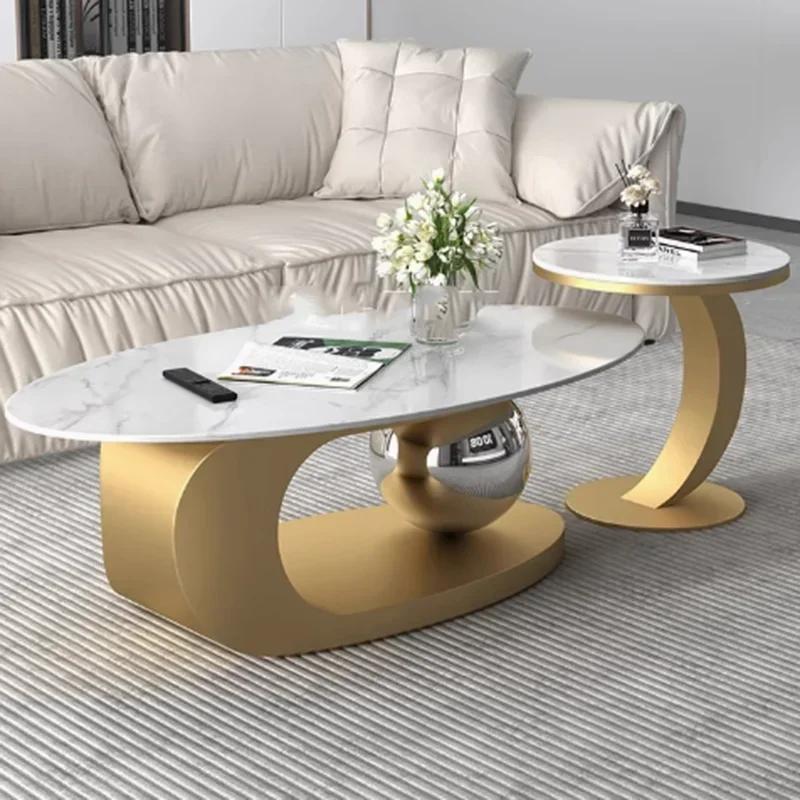 Table Basse Ovale en Bois localité, Design Nordique, Luxe, Moderne, Unique, Esthétique Italienne, Mo