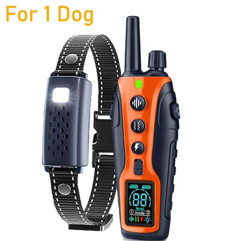 Collier de dressage électrique pour chien, 3280 pieds, télécommande, étanche, comportement pour anim