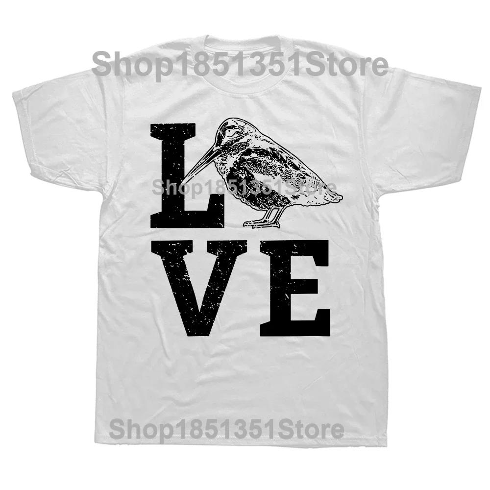 T-shirt en coton à manches courtes pour hommes, style streetwear, avec image rétro de chasseur de fa