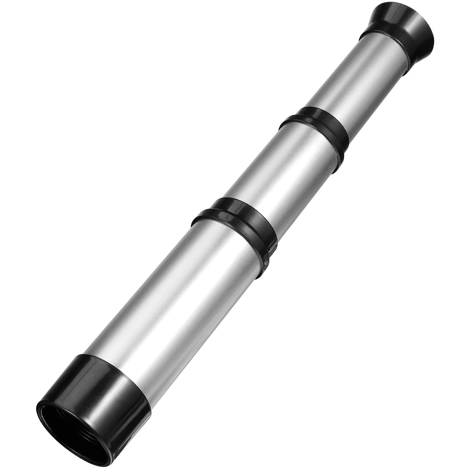 Télescope rétractable pour enfants - Jouet scientifique éducatif en argent ou or pour expériences