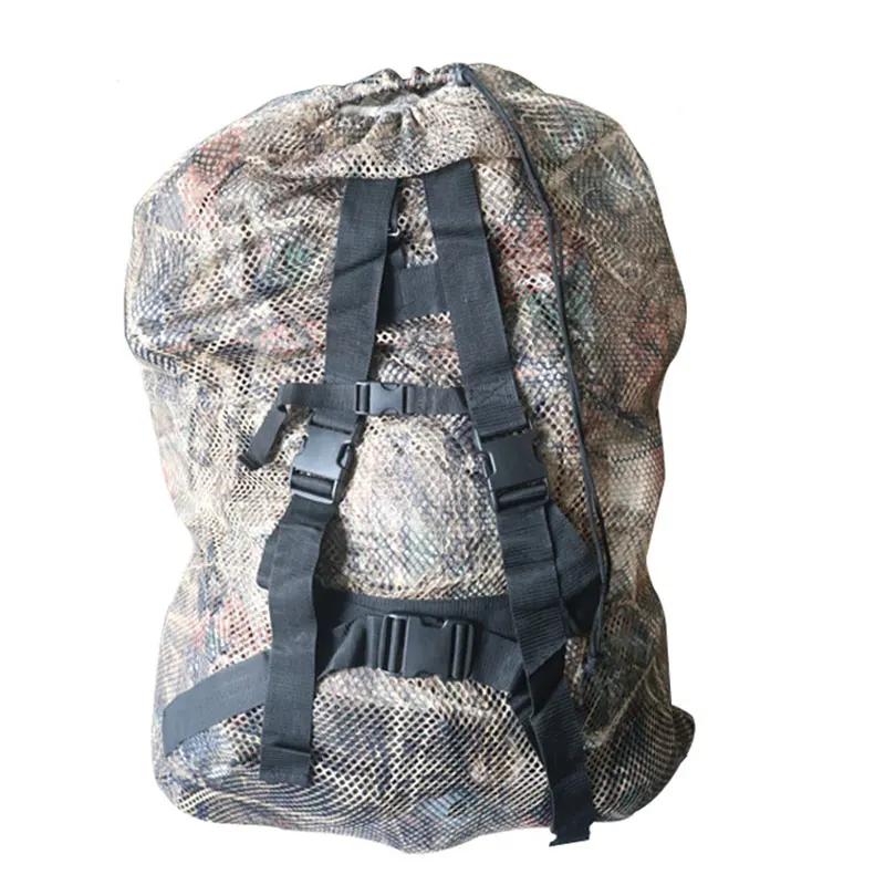 Sac filet transport leurres canards pigeons chasse pêche étanche sangle épaule portable