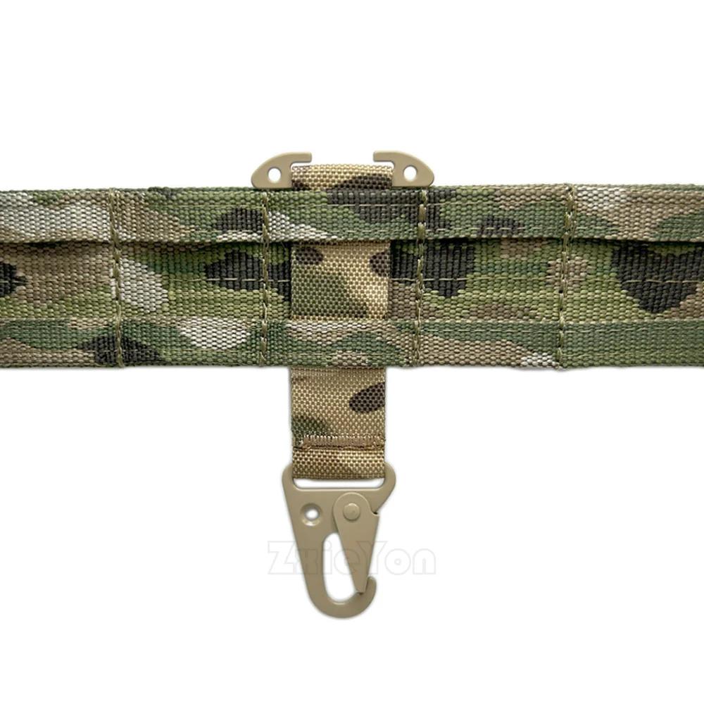 Clip ceinture molle crochet métal équipement chasse sac à dos veste tactique accessoire
