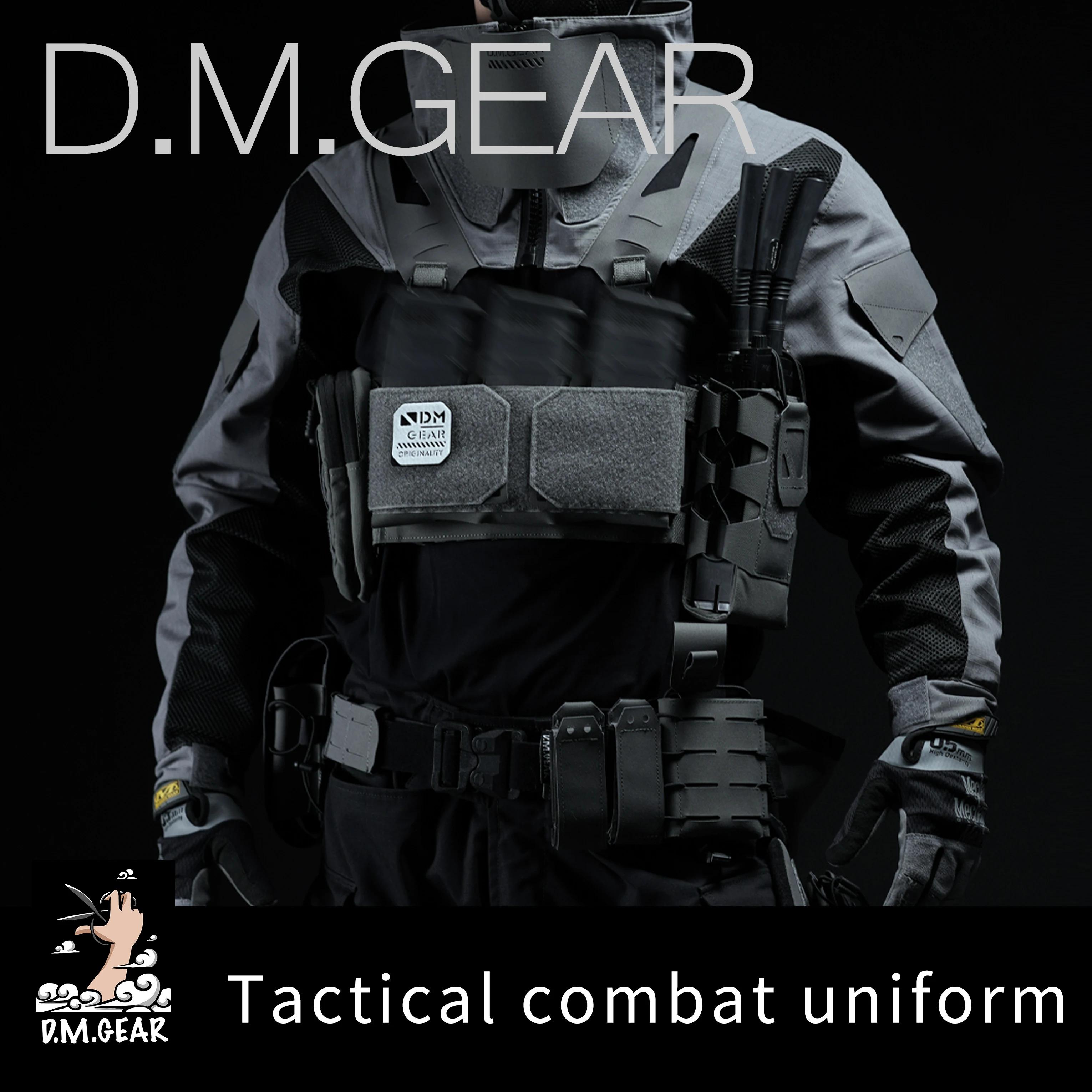 Uniforme combat tactique camouflage manches longues DMgear - Vêtement chasse respirant et confortable