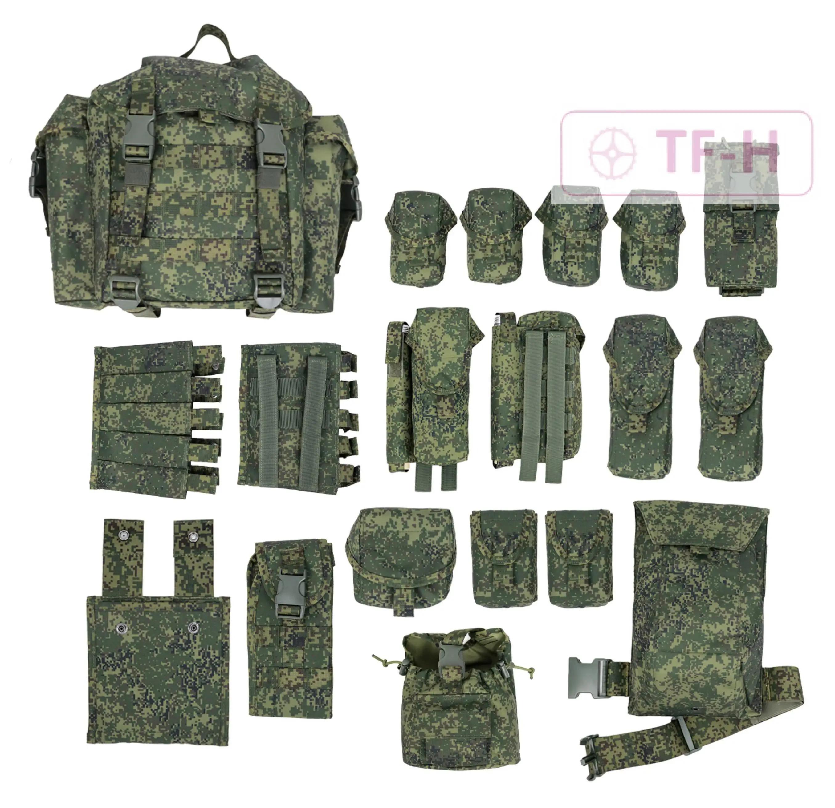 Équipement tactique russe EMR GEN 3 6sh117 avec sac signal tiges grenades masque à gaz chasse