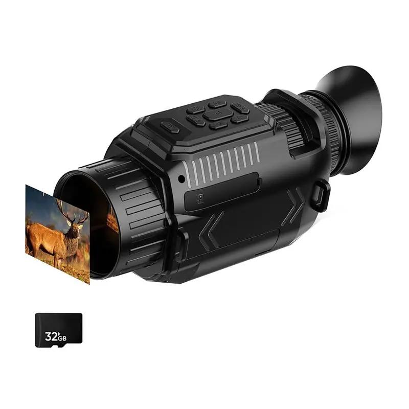 Monoculaire vision nocturne NALFI 4K WiFi avec zoom numérique 28x et carte mémoire 32G intégrée