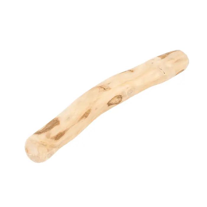 Café naturel en bois chien mâcher