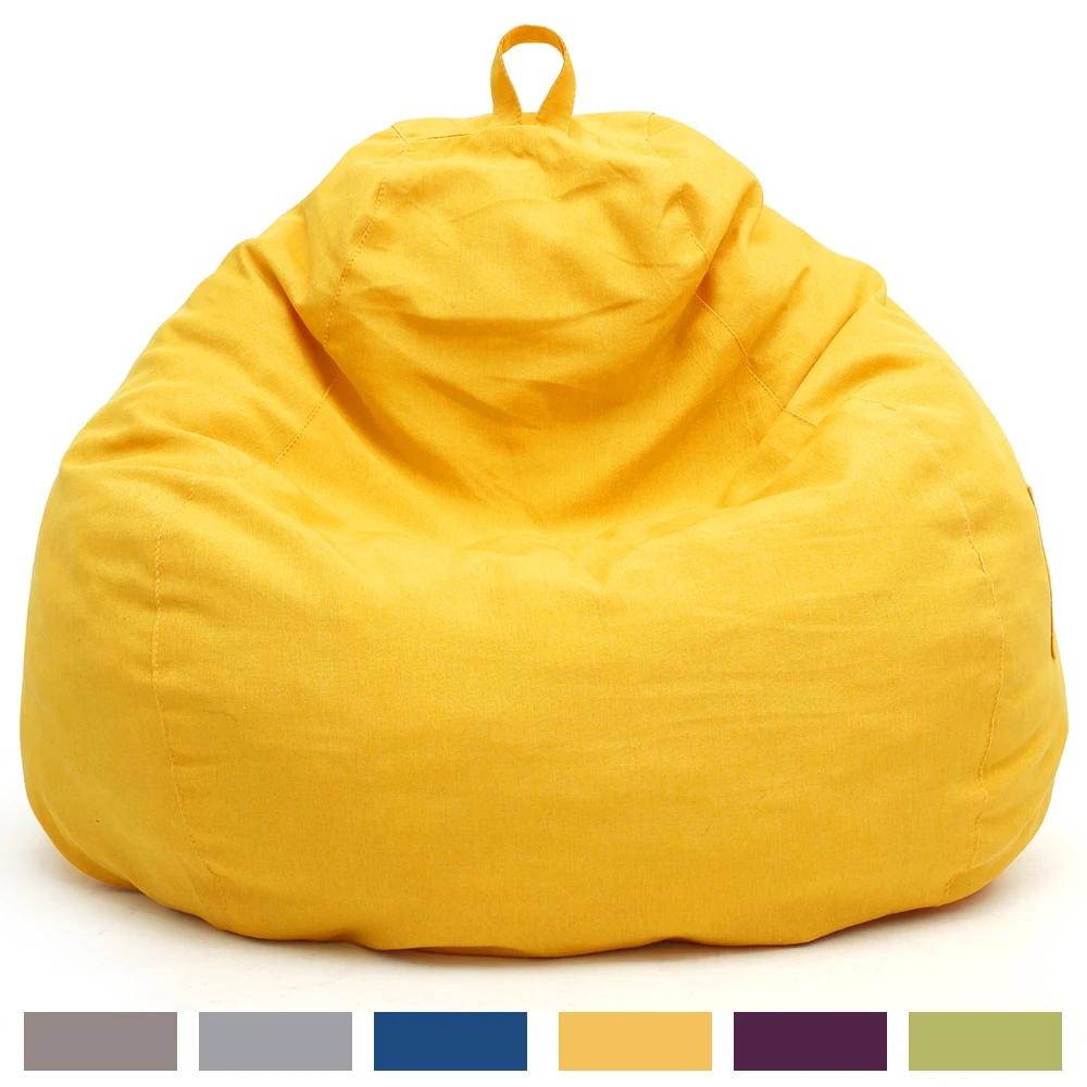 Housse de canapé paresseuse, grande housse de pouf confortable sans remplissage pour la maison, cham