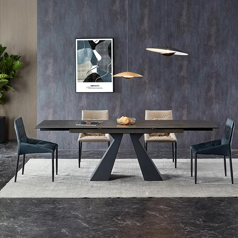Table à manger extensible, café, Restaurant, cuisine, bureau, Service de luxe moderne, meubles de sa