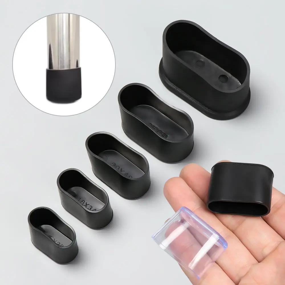 Embouts de pieds de chaise de forme nar, coussinets en silicone pour pieds de meubles, couvertures c