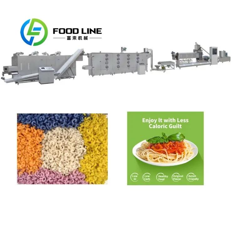 Ligne de production de pâtes, machine de fabrication de macaroni, équipement italien pour la product