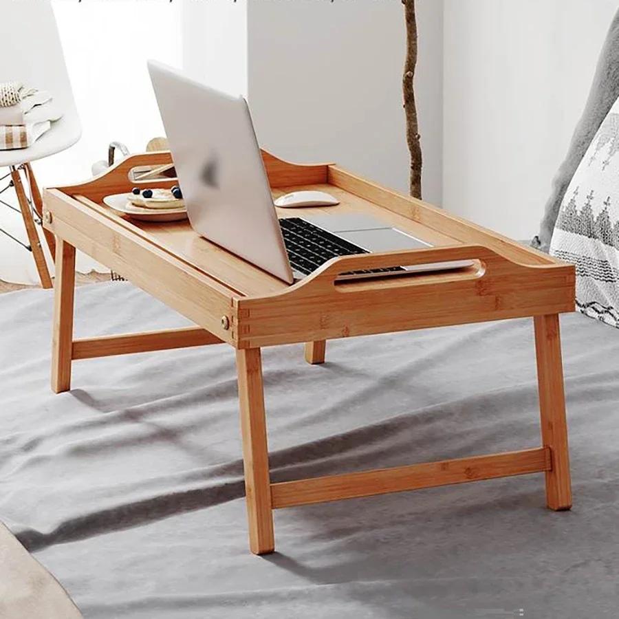 Table à dessert pliante pour chambre à coucher, petit-déjeuner, bureau, thé, multifonctionnel, lectu