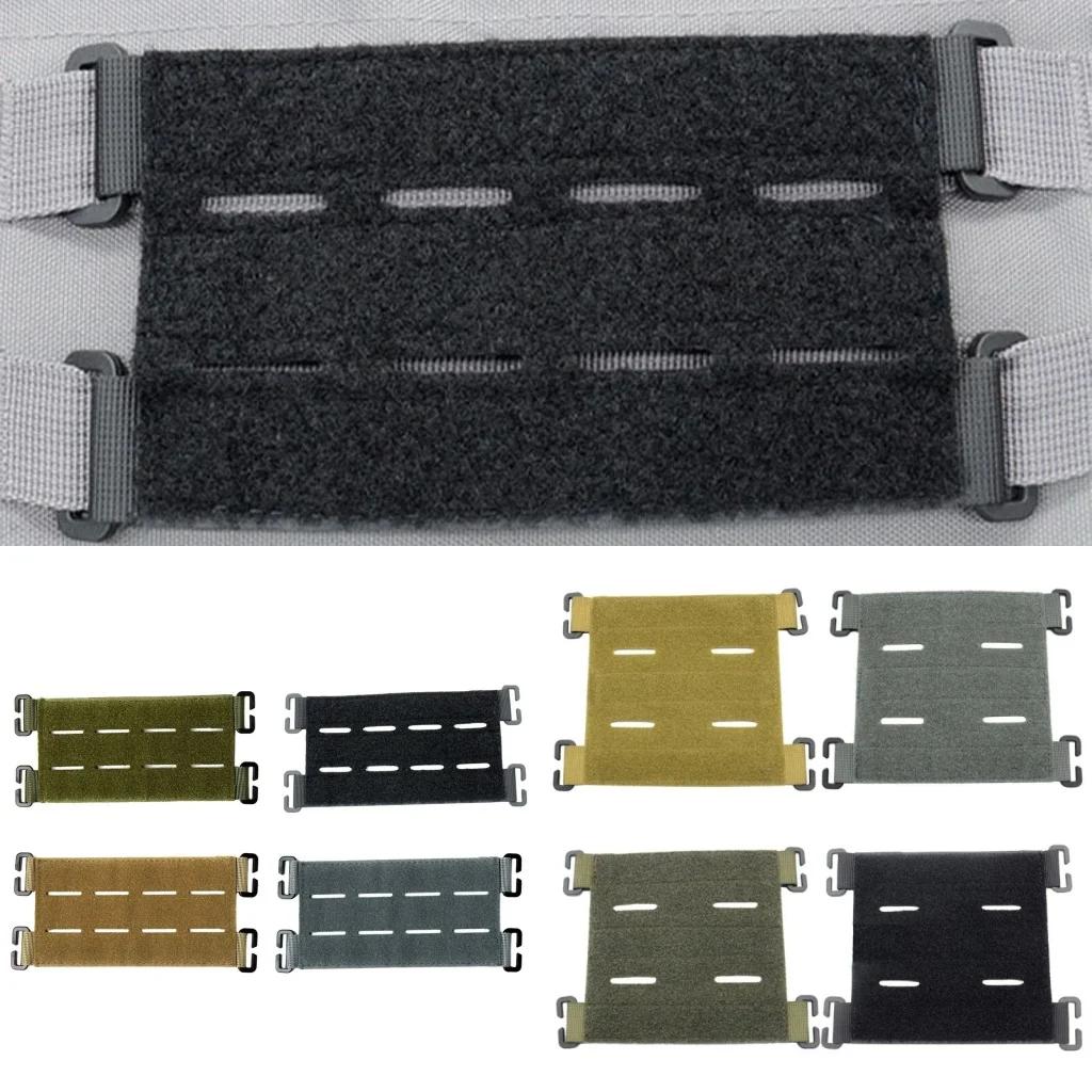 Panneau d'attache patches MOLLE DIY badges présentation sac gilet convertisseur ruban adaptateur tactique