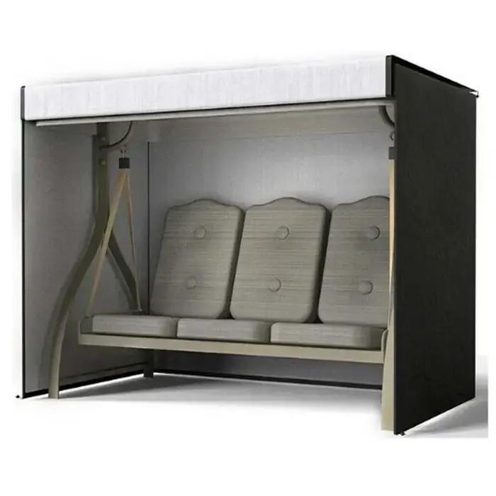 Juste de Protection Imperméable pour Chaise et Meubles, Pare-Soleil pour Jardin et Extérieur