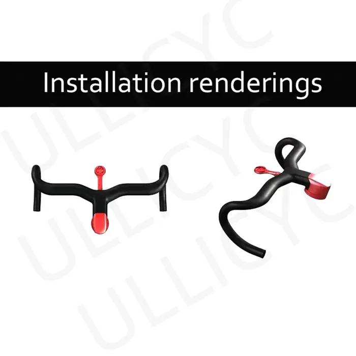 SYNCROS-Guidon intégré pour ordinateur RC, support de route, GPS, Garmin, Bryton, Wahoo, prompt ket