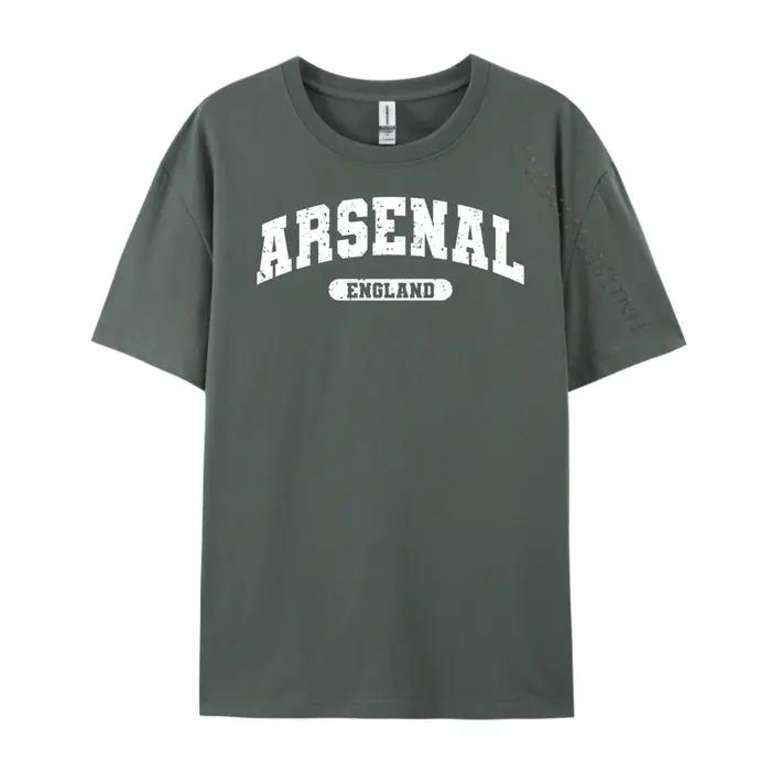 Rétro Style universitaire Arsenal angleterre Streetwear hommes vêtements