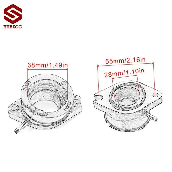 Adaptateur d'interface de carburateur de moto