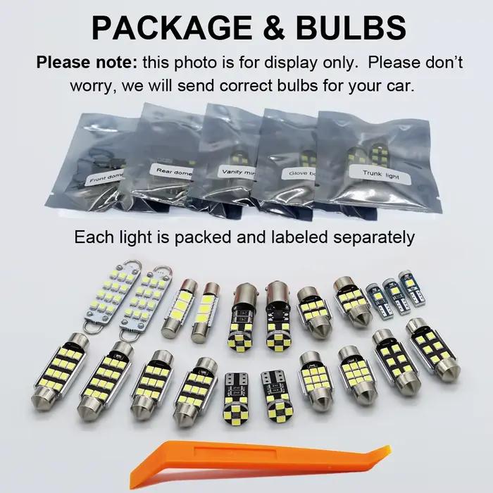 ZITWO LED lumière intérieure plaque d'immatriculation ampoule Kit pour Nissan Cube Z10 Z11 Z12 1998-
