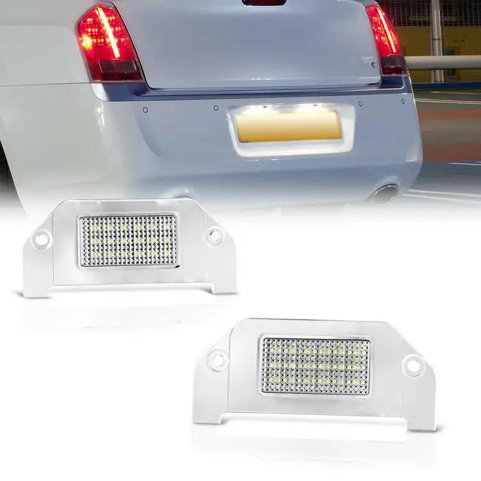 Ensemble d'éclairage de plaque d'immatriculation LED SMD pour Chrysler 300 et Sebring 2005-2014 lumineux et sécuritaire