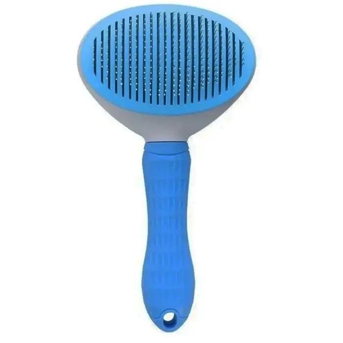 Brosse pour chien et chat, peigne autonettoyant pour enlever les poils d'animaux, outils de toilettage pour chiens et chats, peigne démêlant pour animaux de compagnie, accessoires pour chiens