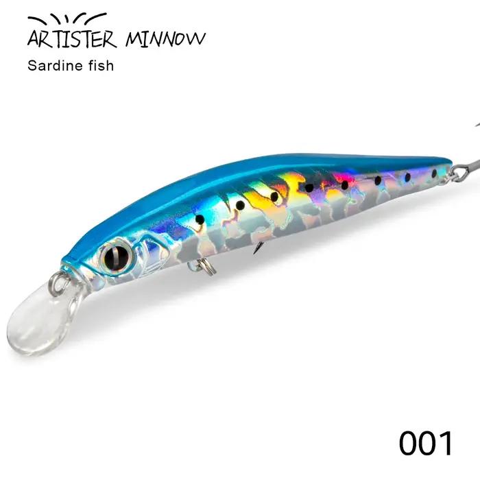 Hunthouse truite leurre de pêche coulant Jerkbait 70/80/105mm 7/8.5/18.5g artiste vairon mer appât d