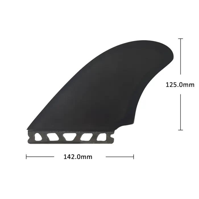 Ailerons de planche de surf RM Quad Fins Honeycomb UPSURF FUTURE Fins, ailerons arrière jumeaux/keel