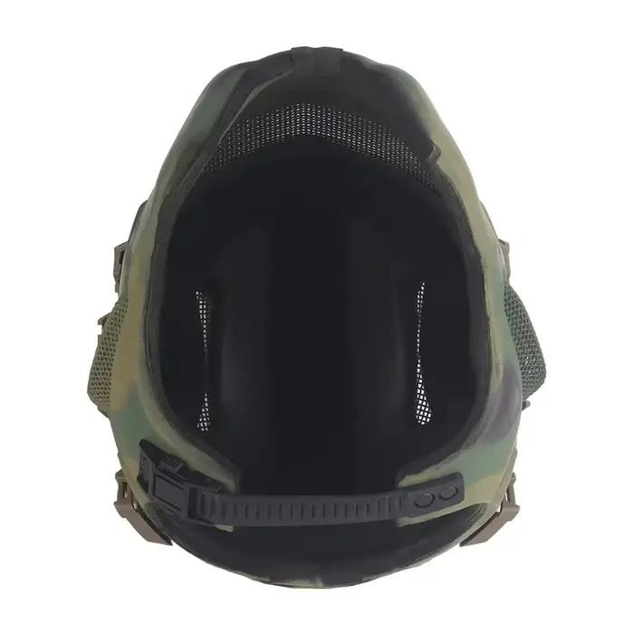 Full Protection Tactical Helmet Militar Hunting Airsoft Paintball CS Steel Mesh