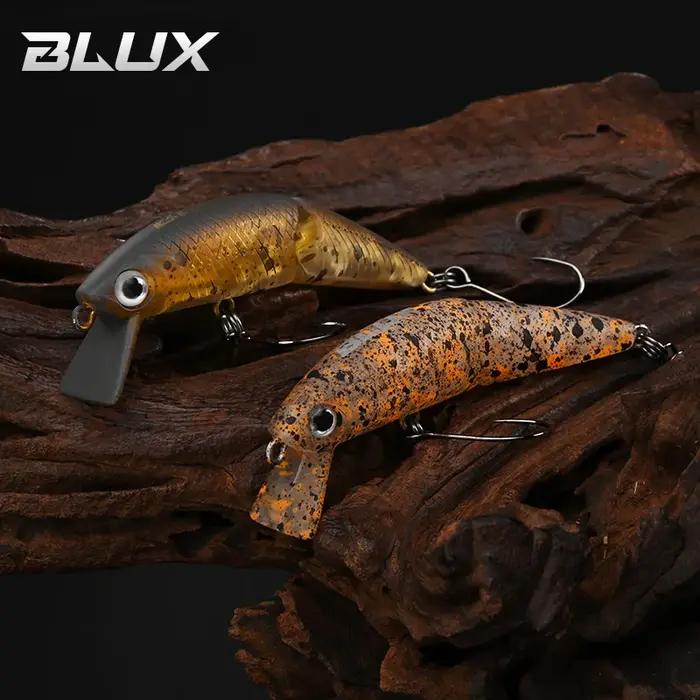 Leurres pêche BLUX DR Minnow joint 50mm - Swimbait coulant wobbleur brochet perche truite