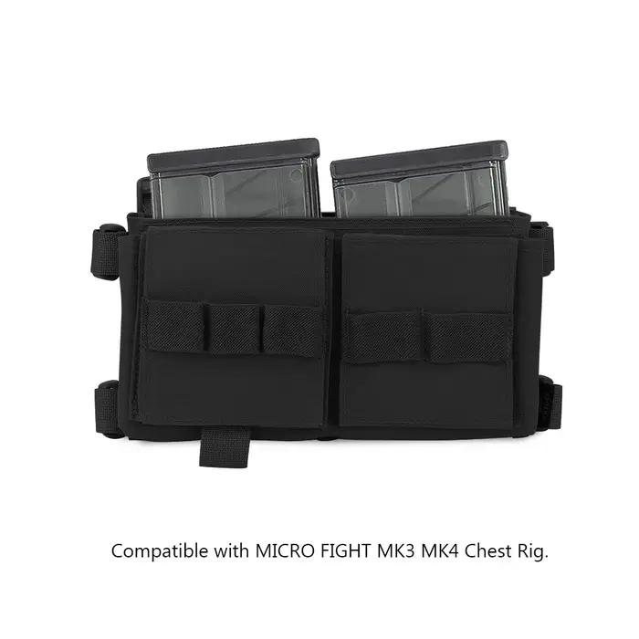 Pochette d'insertion tactique KRYDEX double pour chargeur HK 7.62