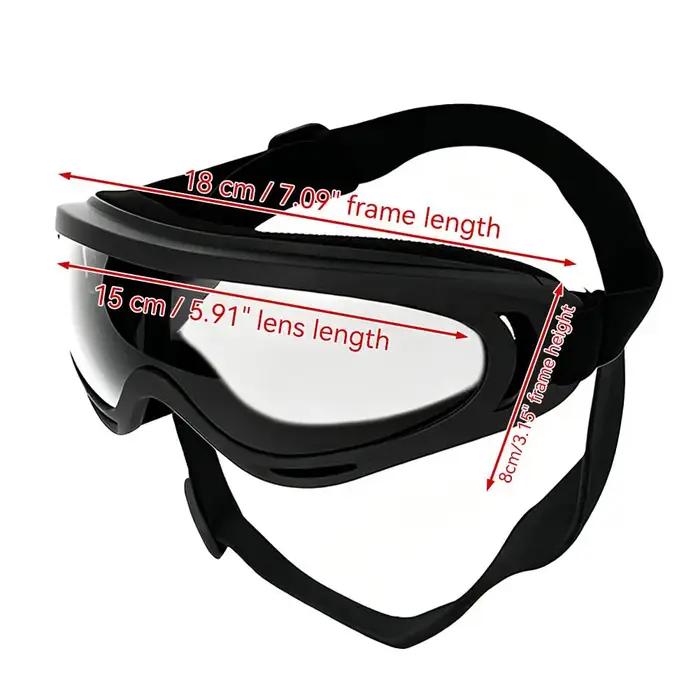 Lunettes de protection pour chiens de taille moyenne et grande