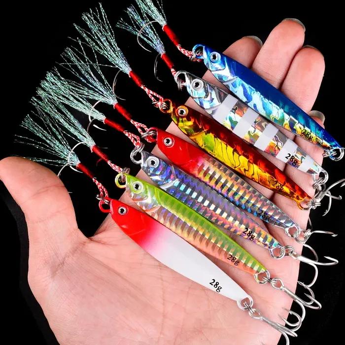 1 pièces mince métal gabarit leurre coulée cuillère 7G 10G 14G 17G 21G 28G 40G 60G appât artificiel