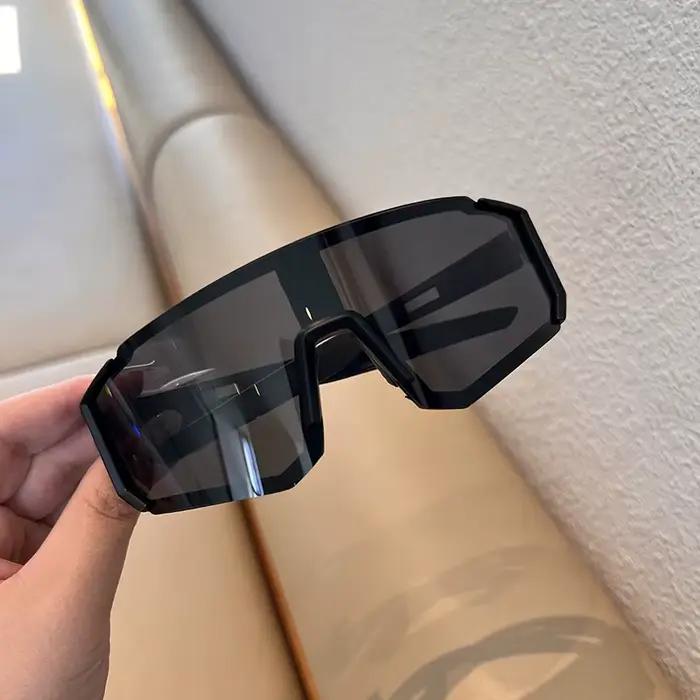Lunettes anti-lumière cyclisme randonnée 2 pièces - Protection UV400 anti-sable - Homme femme sport