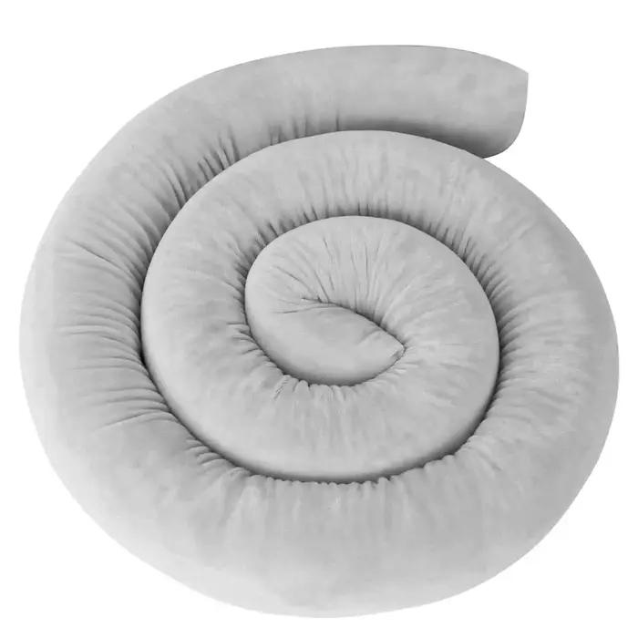  Coussin d'oreiller de lit pare-chocs pour bébé de 2M de Long, pour protection de berceau de bé