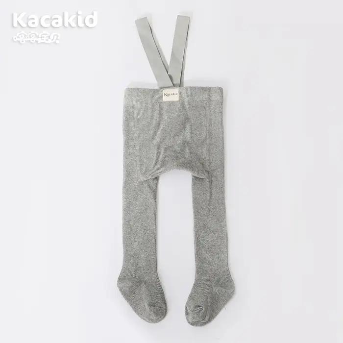 Bas de Noël en coton pour bébé fille et garçon, collants unisexe pour nouveau-né et nourrisson, tricotés à bretelles pour occasions spéciales et tenues de fête