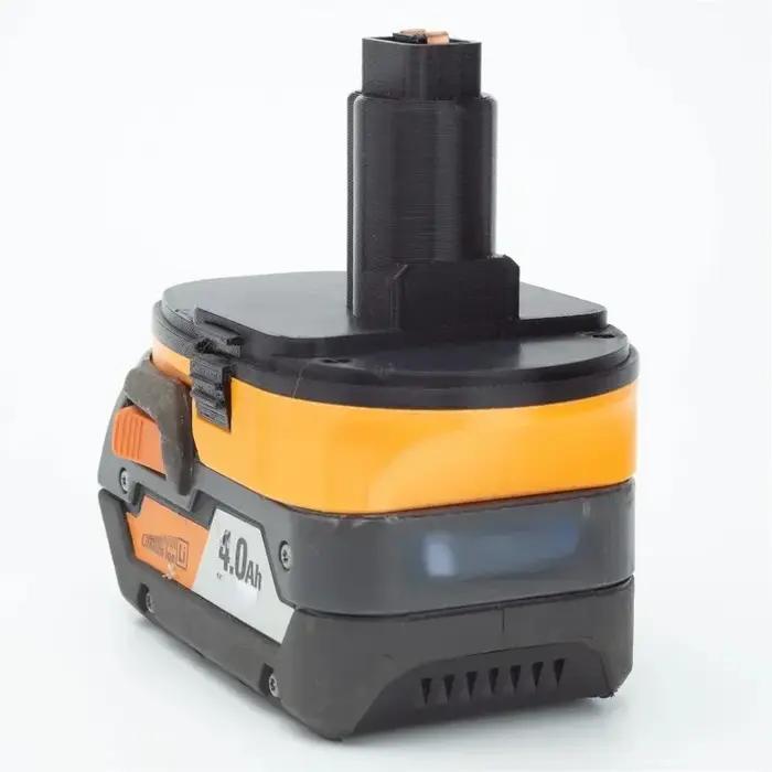 Adaptateur de batterie pour convertir les outils Ridgid AEG 18V Lithium en outils Dewalt 18V 20V (ou